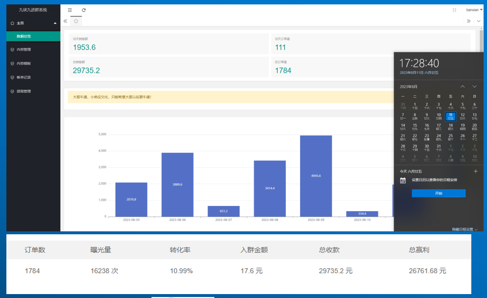 （6933期）男粉3.0，无脑操作，日入1000+无自动变现（掘金系统+教程+素材+软件）插图1