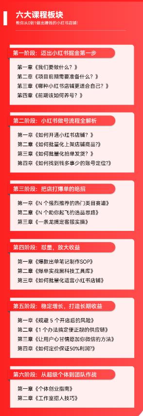 （5840期）2023小红书电商火爆全网，新晋红利，风口项目，单店收益在3000-30000！插图5
