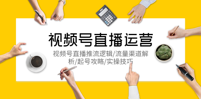 （5730期）视频号直播运营，视频号直播推流逻辑/流量渠道解析/起号攻略/实操技巧插图