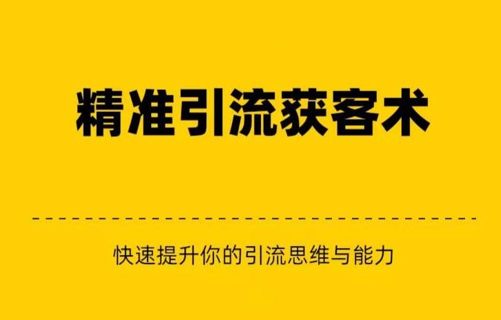 精准引流+私域营销+逆袭赚钱（三件套）快速提升你的赚钱认知与营销思维插图