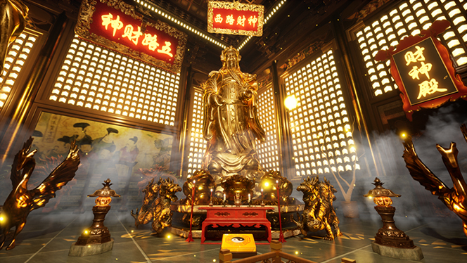 （7359期）VR全景模式五路财神无人直播玩法，抖音目前最火玩法独家制作【吸金又吸睛】插图4
