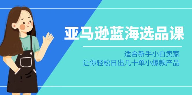 亚马逊蓝海选品课：适合新手小白卖家，让你轻松日出几十单小爆款产品插图