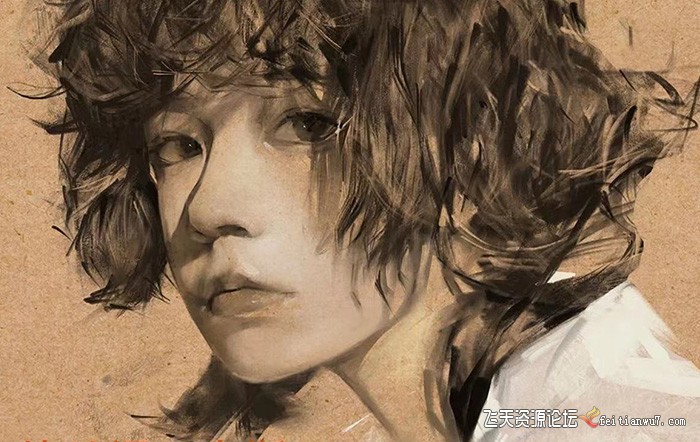 （8981期）特兰 悟天 克斯2023年iPad板绘人物系统绘画教程（77节课+笔刷素材）插图