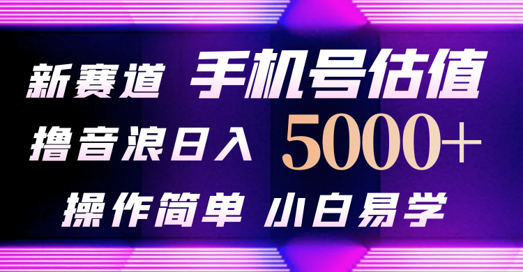 （10154期）抖音不出境直播【手机号估值】最新撸音浪，日入5000+，简单易学，适合…插图