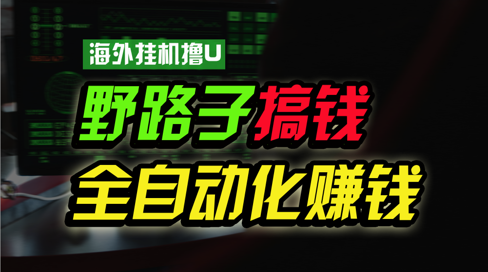 （1036期）海外挂机撸U新平台，日赚8-15美元，全程无人值守，可批量放大，工作室内…插图