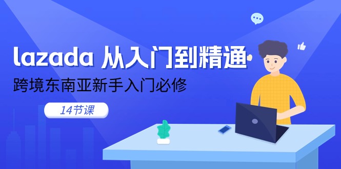 lazada从入门到精通，跨境东南亚新手入门必修（14节课）插图