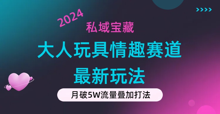 （11541期）私域宝藏：大人玩具情趣赛道合规新玩法，零投入，私域超高流量成单率高插图