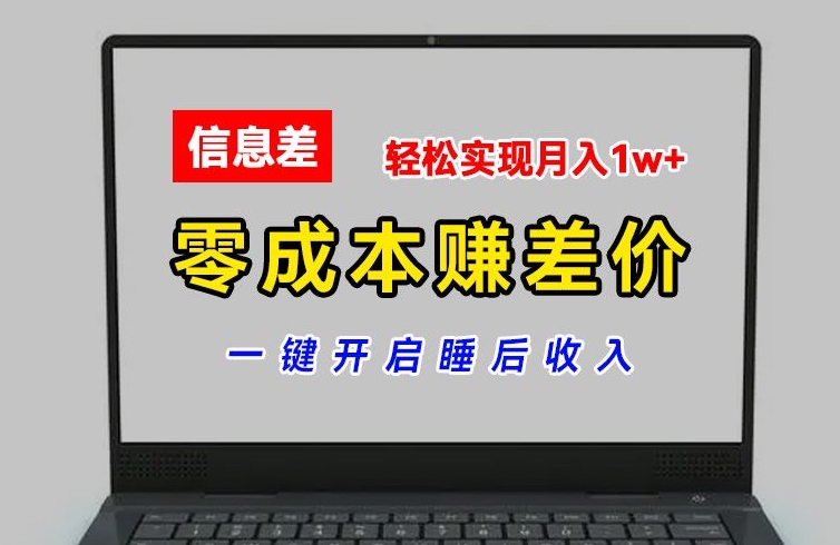 零成本赚差价，各大平台账号批发倒卖，一键开启睡后收入，轻松实现月入1w+插图
