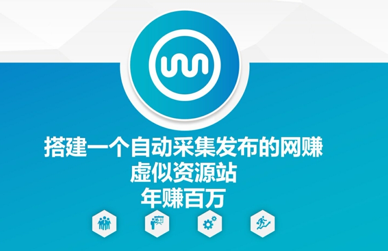 搭建一个自动采集发布的网创虚似资源站年赚百W插图