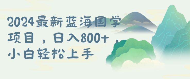 国学项目，长期蓝海可矩阵，从0-1的过程插图