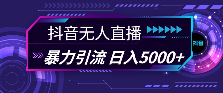 抖音快手视频号全平台通用无人直播引流法，利用图片模板和语音话术，暴力日引流100+创业粉插图