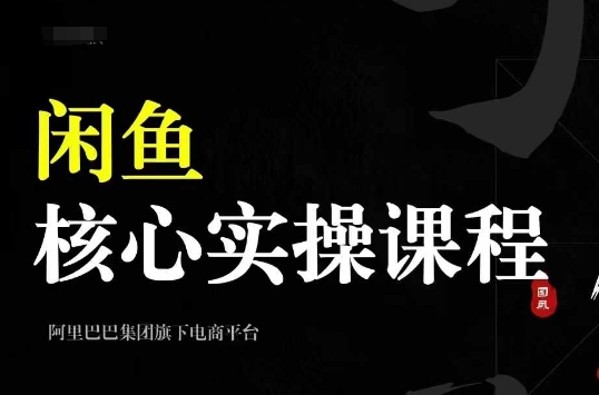 2024闲鱼核心实操课程，从养号、选品、发布、销售，教你做一个出单的闲鱼号插图