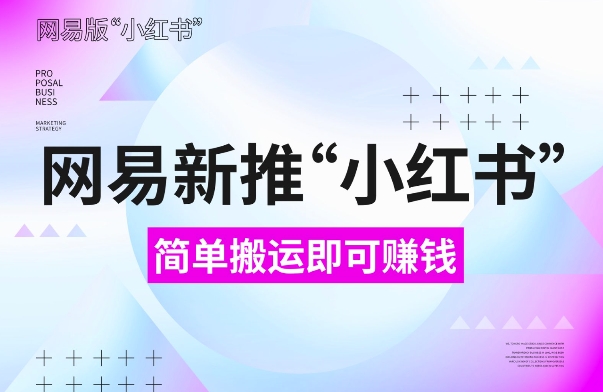 网易官方新推“小红书”，搬运即有收益，新手小白千万别错过(附详细教程)插图
