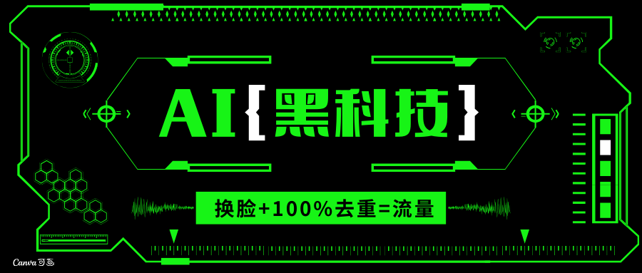 （13730期）AI视频换脸软件，无缝衔接100%过原创技术，搬运打s粉必备插图