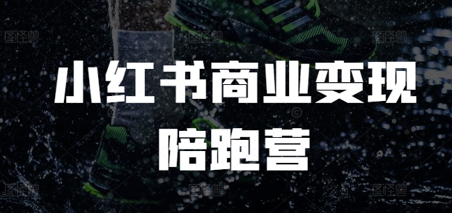 小红书商业变现陪跑营，小红书电商教程插图