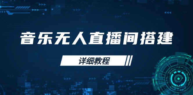（13956期）音乐无人直播间搭建全攻略，从背景歌单保存到直播开启，手机版电脑版操作插图