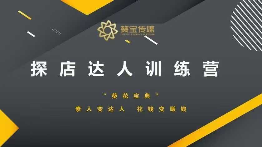 探店达人训练营，素人变达人，花钱变赚钱插图