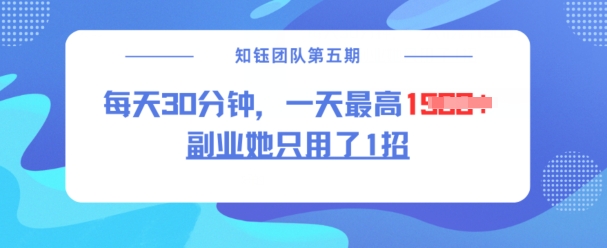 副业她只用了1招，每天30分钟，无脑二创，一天最高1.5k插图