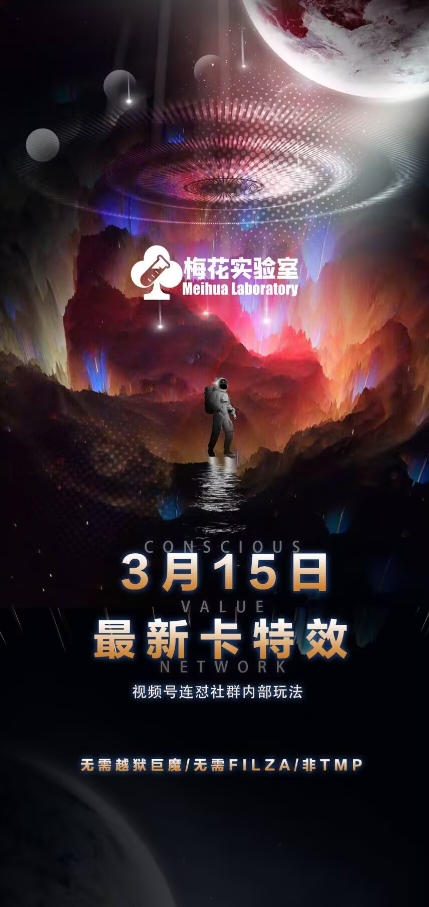 梅花实验室视频号连怼玩法-3月15日最新卡特效技术(无需越狱、巨魔、tmp)插图