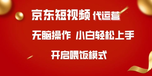 京东短视频代运营，全程喂饭，小白轻松上手插图
