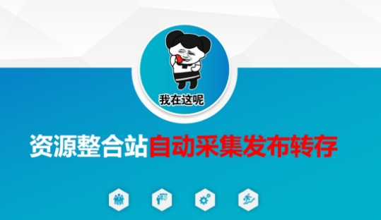 资源整合站自动采集发布转存，解放双手插图