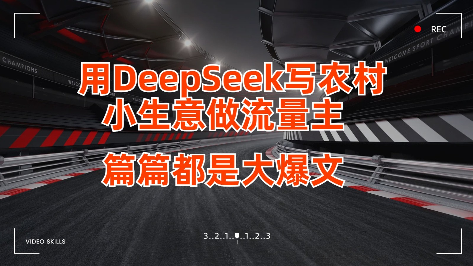 用DeepSeek写农村小生意做流量主，篇篇都是大爆文插图