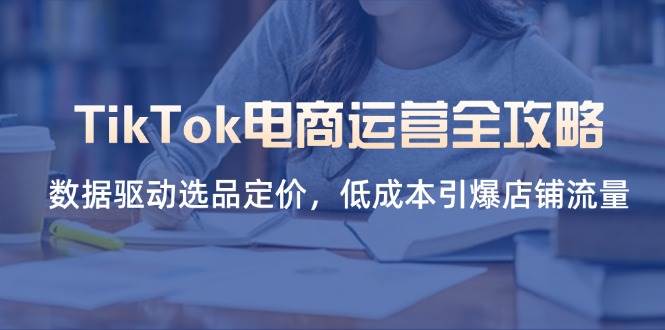 TikTok电商运营全攻略，数据驱动选品定价，低成本引爆店铺流量插图