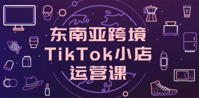 （14390期）东南亚跨境TikTok小店运营课，掌握店铺设置与流量转化核心技巧插图