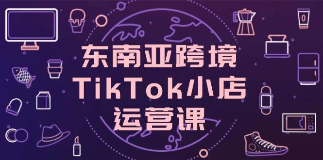 东南亚跨境TikTok小店运营课，掌握店铺设置与流量转化核心技巧插图