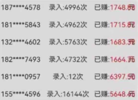（14499期）字母输入，5秒一单，单日收益轻松300+插图2