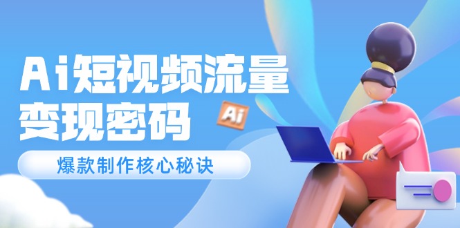 （14875期）Ai短视频流量密码，爆款制作核心秘诀，120万案例深度解析插图