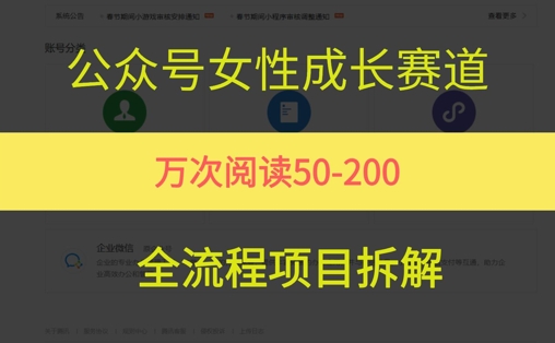 公众号女性赛道，最近爆火系列，条条作品阅读量10w+插图