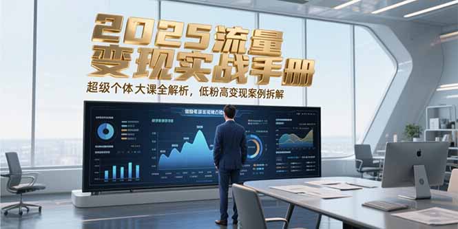 （15188期）2025流量变现实战手册，超级个体大课全解析，低粉高变现案例拆解插图