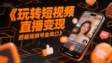 玩转短视频直播变现，把握视频号金风口插图