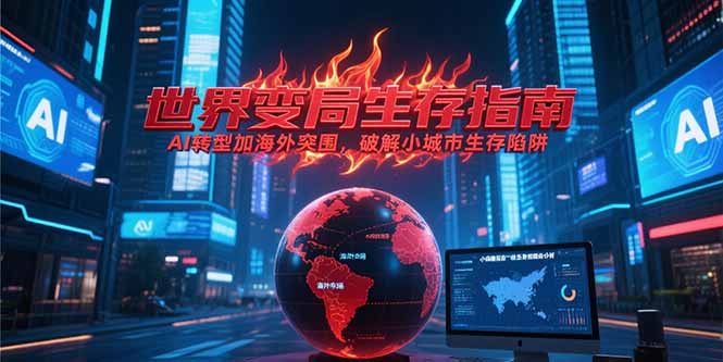 （15220期）付费文章《世界变局生存指南，AI转型加海外突围，破解小城市生存陷阱》插图