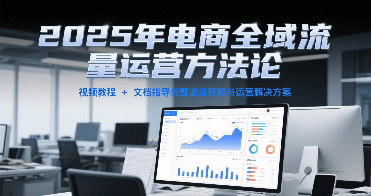 2025年电商全域流量运营方法论，视频教程+文档指导完整流量获取与运营解决方案插图