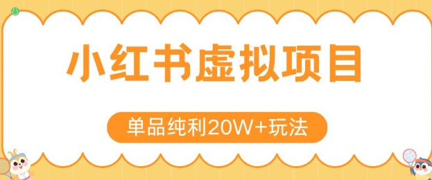 小红书卖虚拟产品，单品纯利20W+玩法分享，4节系列课程插图