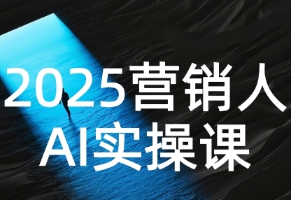 2025营销人Al实操课，AI营销抢跑实战，从Prompt到方案，效率碾压同行插图