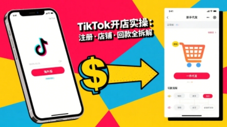 TikTok从开店到投流的进阶课，从基础实操到高阶技巧一网打尽插图