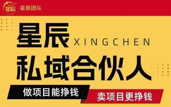 全网首发星辰私域项目合集，最新实操玩法，短期快速实现变现插图