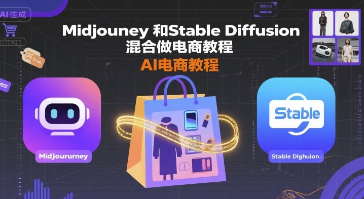 Midjourney和Stable Diffusion混合做电商教程-ai电商教程插图