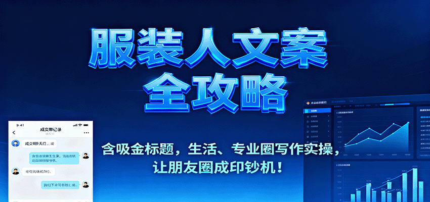 服装人文案全攻略，含吸金标题，生活、专业圈写作实操，让朋友圈成印钞机！插图