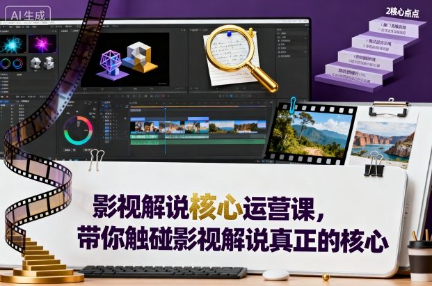 影视解说核心运营课,带你触碰影视解说真正的核心插图 影视解说核心运营课,带你触碰影视解说真正的核心插图