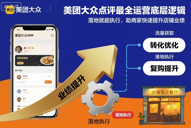 美团大众点评最全运营底层逻辑，落地就能执行，助商家快速提升店铺业绩插图