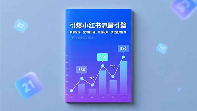 （16744期）引爆小红书流量引擎，账号定位、视觉锤打造、底层认知，撬动首页推荐插图
