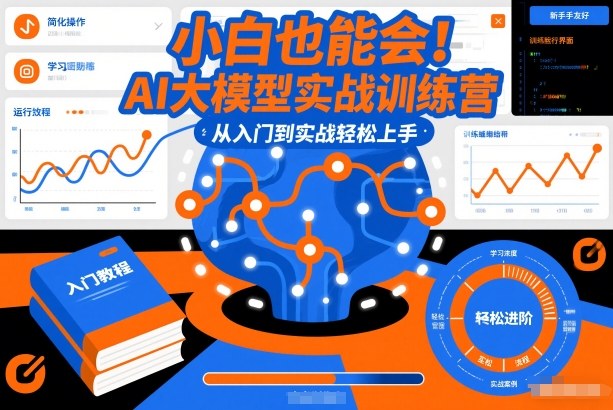 小白也能会！AI大模型实战训练营，从入门到实战轻松上手插图