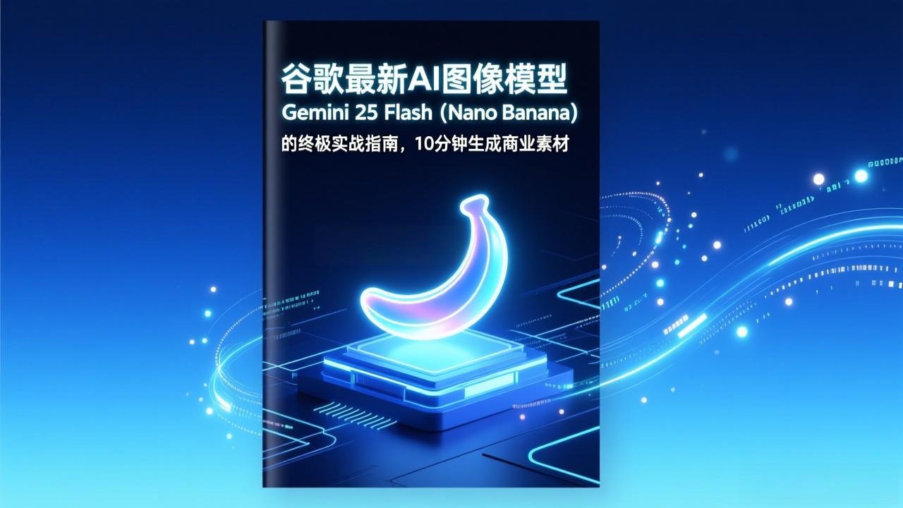 （17111期）谷歌最新AI图像模型Gemini 2.5 Flash（Nano Banana）的终极实战指南，10分钟生成商业素材插图