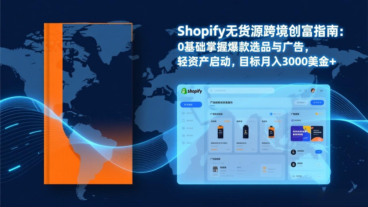 （17238期）Shopify爆款打法实战：从选品到广告投放，复制爆款模型，驱动独立站月销售额破万刀插图