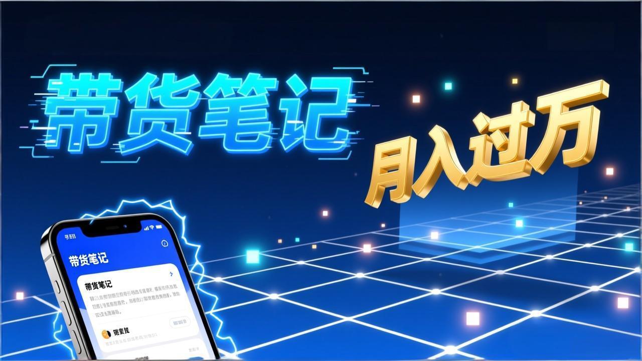 （17229期）小红书爆款笔记带货实战：拆解封面标题正文全要素，手把手教你单篇笔记带货月入过万插图