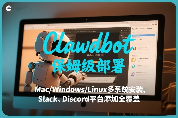 Clawdbot保姆级部署，从入门介绍、Mac/Windows/Linux多系统安装，到Slack、Discord平台添加全覆盖插图